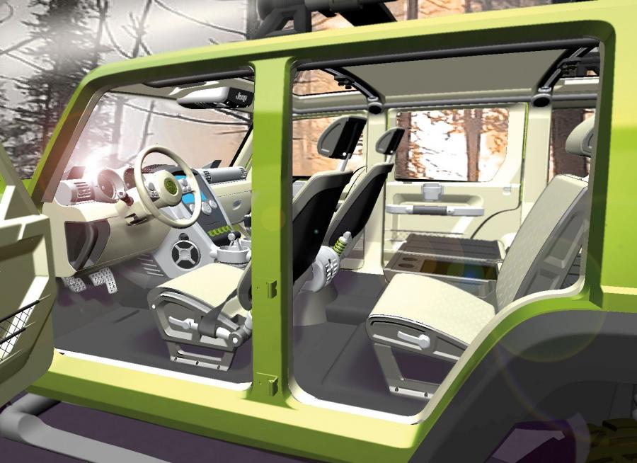  Jeep Rescue Concept 2004 года  (фото 32 из 61)